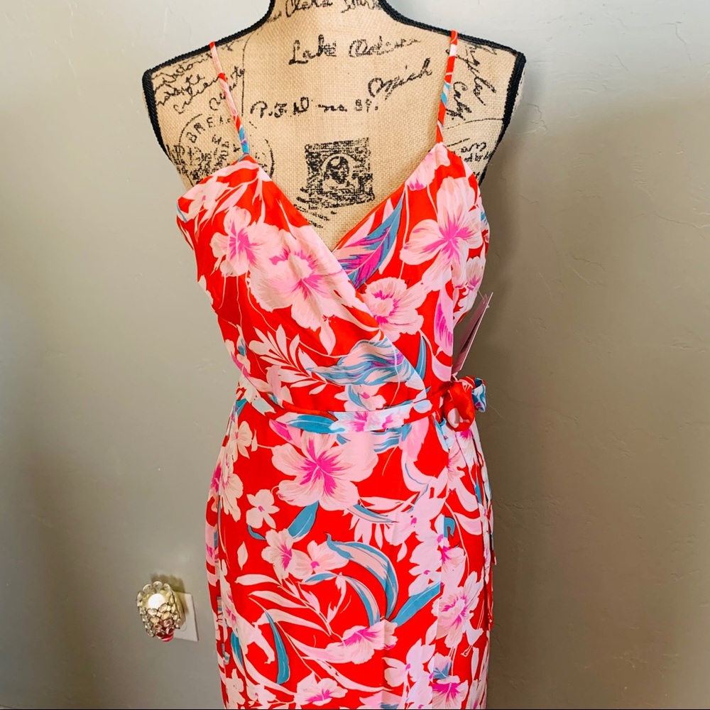 Wrap Maxi Dress, Size Large - Picture 6 of 11